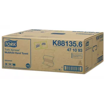 Popieriniai rankšluosčiai Tork 471093 250 lapų balti