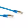 ACT Blue 20 m LSZH SFTP CAT6 patch kabelis su RJ45 jungtimis