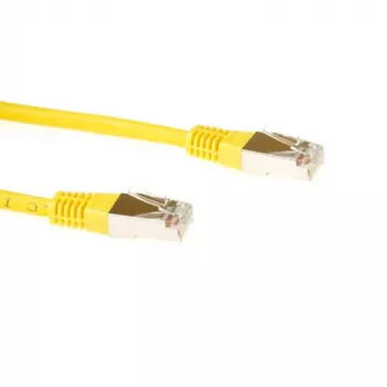 ACT geltonas 7 metrų LSZH SFTP CAT6 jungiamasis kabelis su RJ45 jungtimis