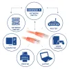 ACT Orange 20 m U/UTP CAT6 jungiamasis laidas su RJ-45 jungtimis