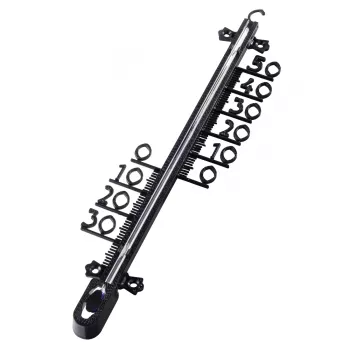 Hama 00186405 mechaninis aplinkos termometras, juodas