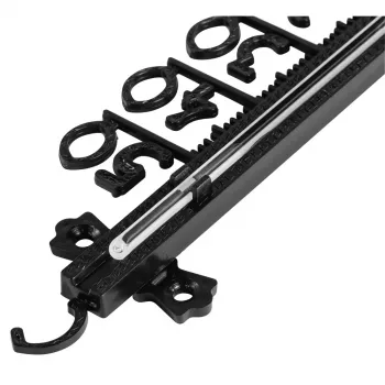 Hama 00186405 mechaninis aplinkos termometras, juodas
