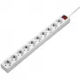 Hama 00137234 apsauginis nuo viršįtampių lizdų blokas, baltas, 10 AC lizdų, 230 V, 3 m