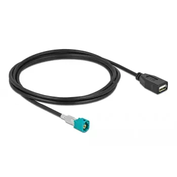 Laidas HSD Z vyriškas į USB 2.0 Type-A moteriškas DeLOCK 90488