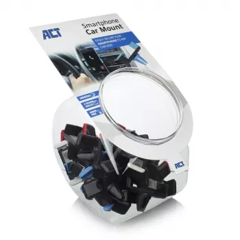 Pasyvus laikiklis ACT Smartphone car mount AC9000 ventiliacijos grotelių metalinis spaustukas