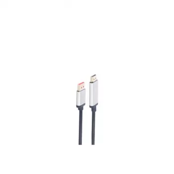 Laido adapteris ShiverPeaks SP03-21055 5m DisplayPort į HDMI A tipą mėlynas