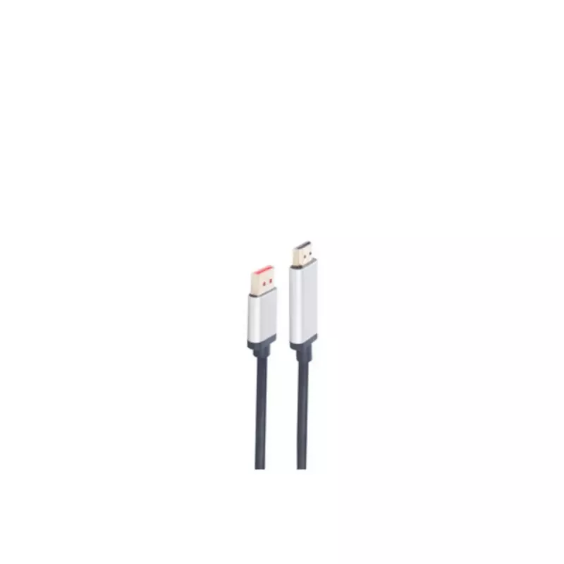 Laido adapteris ShiverPeaks SP03-21055 5m DisplayPort į HDMI A tipą mėlynas