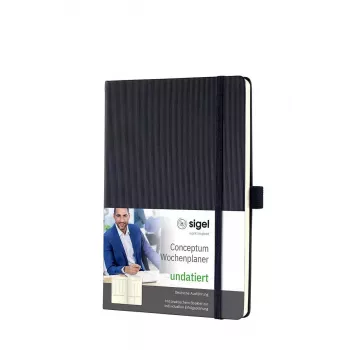 Nešiojamas planeris Sigel Conceptum A5 192 lapai 148 x 213 mm