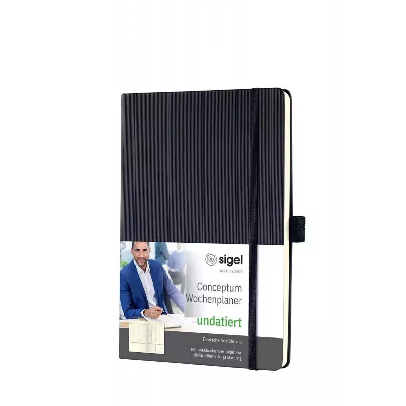 Nešiojamas planeris Sigel Conceptum A5 192 lapai 148 x 213 mm
