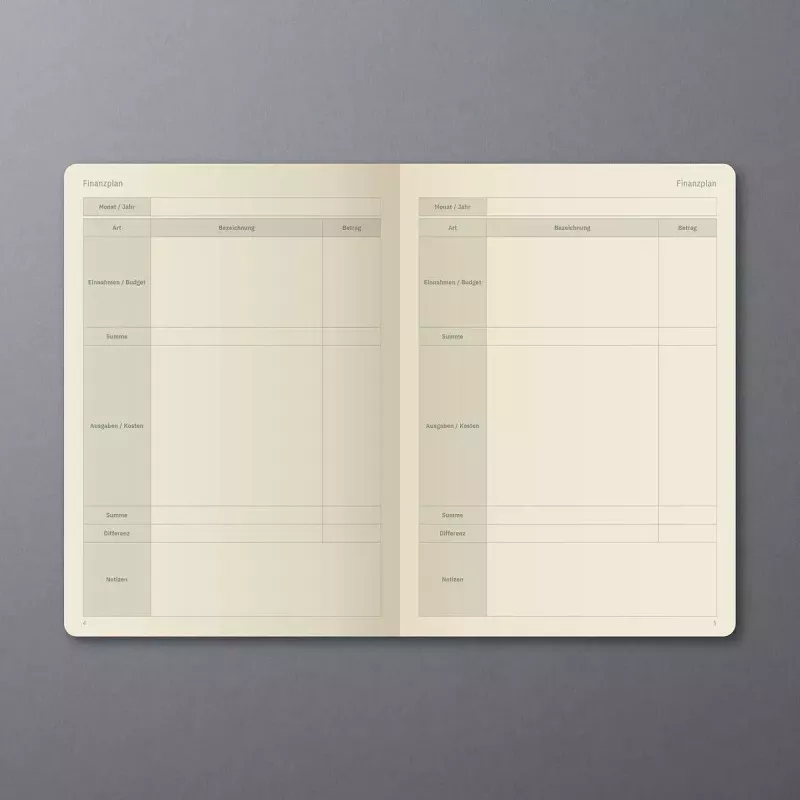Nešiojamas planeris Sigel Conceptum A5 192 lapai 148 x 213 mm
