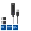 ACT AC9360 išorinė garso kortelė USB, 3,5 mm lizdas, 4 mygtukai