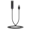 ACT AC9360 išorinė garso kortelė USB, 3,5 mm lizdas, 4 mygtukai