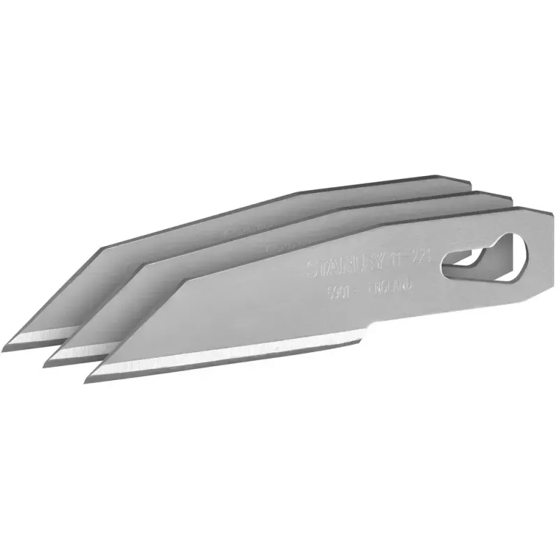 Stanley 60mm 5901 Slimknife peilis, ašmenų plotis 63,5 mm, gylis 40,6 mm, aukštis 15,2 mm