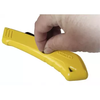 Pjovimo peilis Stanley STHT0-10193 Juodas Nerūdijantis plienas Geltonas Skustuvas 22 mm plotis 165 mm ilgis