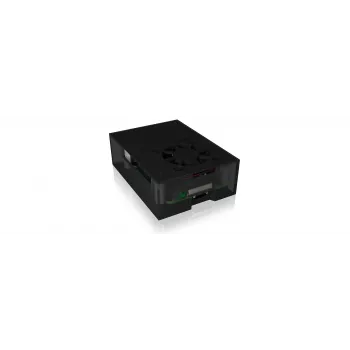 ICY BOX IB-RP108 Dėklas Raspberry Pi 4, permatomas, aliumininis, su aušintuvu