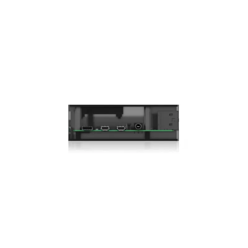 ICY BOX IB-RP108 Dėklas Raspberry Pi 4, permatomas, aliumininis, su aušintuvu
