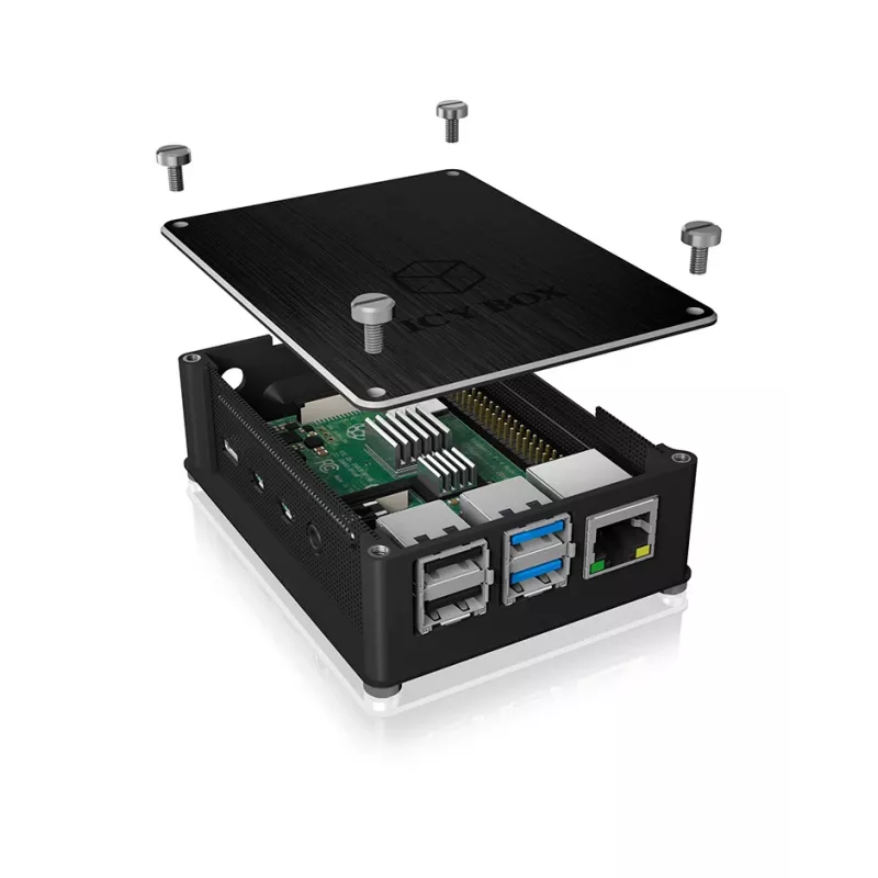 ICY BOX IB-RP110 Dėklas Juodas