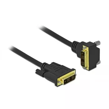 DVI kabelis DeLOCK 85902 2 m DVI-D juodas