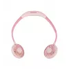 Unold Neck Fan Breezy Pink – nešiojamas kaklo ventiliatorius, rožinis, 2 ventiliatoriai, 8 h veikimo laikas, baltas, 1 vnt.