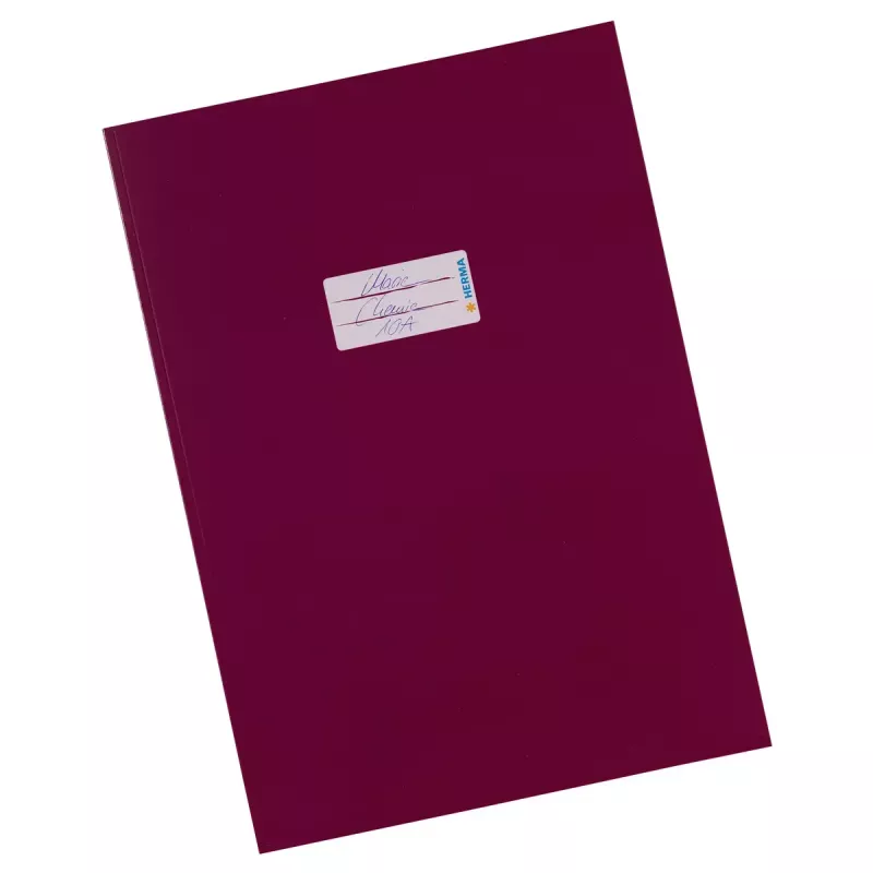 HERMA 19804 Vyno raudonumo žurnalo ir sąsiuvinio viršelis A4 formatui