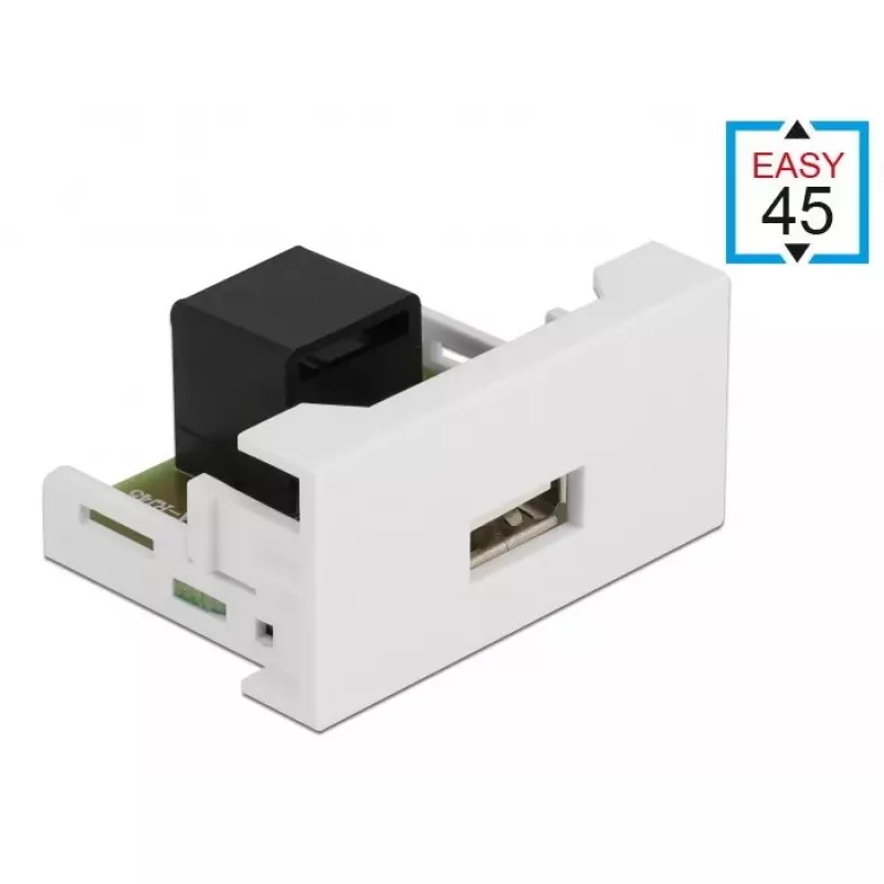 Modulis USB 2.0 Type-A lizdas į RJ45 lizdą DeLOCK Easy 45 81344