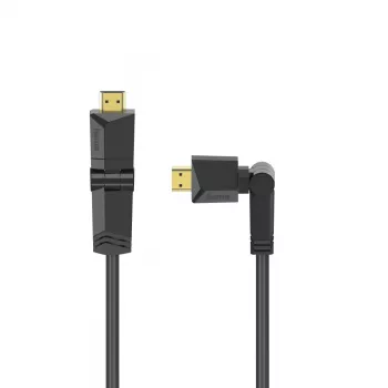 Hama HDMI laidas 1,5 m, A tipo kištukas – A tipo kištukas, 2.0b, 18 Gbit/s, juodas