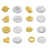 Sausainių presas Westmark 32332260 raudonas sidabrinis plastikas nerūdijantis plienas