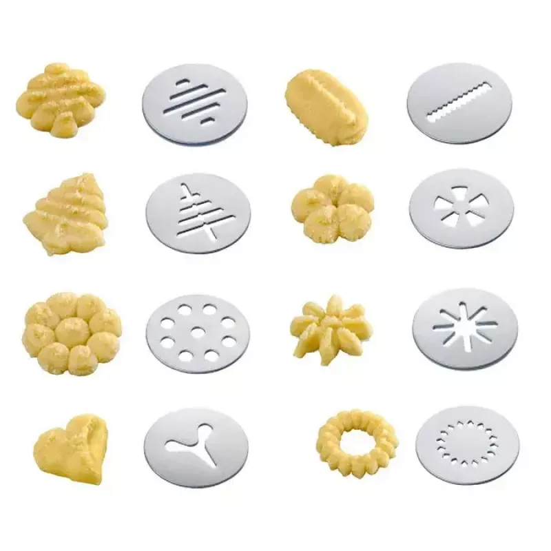 Sausainių presas Westmark 32332260 raudonas sidabrinis plastikas nerūdijantis plienas