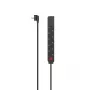 Hama 00223184 ilgintuvas 1,4 m 5 kištukinių lizdų Juodas