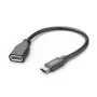 Hama 00125105 USB kabelis USB 3.2 Gen 1 (3.1 Gen 1) 0.15 m USB A USB C juodas