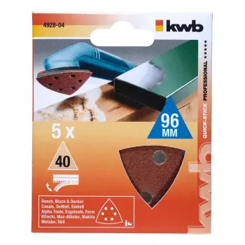Šlifavimo padėklas KWB 492804 5 vnt.