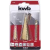 Gręžtuvų rinkinys KWB 525890 HSS 10 mm gylis 155 mm aukštis