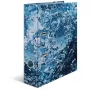 Segtuvas HERMA 19654 A4 mėlynas apvalus žiedinis 285x70x315 mm