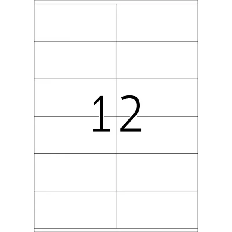 Lipnūs etikečių lapai HERMA Premium A4 105x48 mm 300 vnt.