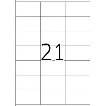 Lipni etiketė spausdintuvui HERMA Labels Premium A4 70x42 mm