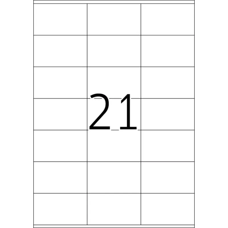 Lipni etiketė spausdintuvui HERMA Labels Premium A4 70x42 mm