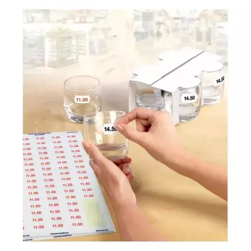 Lipnios etiketės AVERY L3410REV-25 Baltos Nuimamos 2550 vnt.