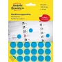 Avery 3375 lipnūs apskritimai mėlyni 1056 vnt.