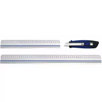 Liniuotė WEDO 525430 300 mm aliumininė sidabrinė