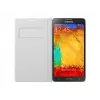 Samsung EF-WN900B dėklas Galaxy Note 3 – atverčiamas, baltas, odinis