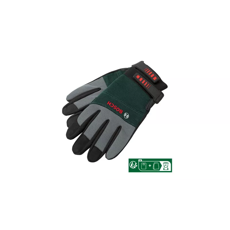 Bosch F016800292 Apsauginės pirštinės žalios 2 vnt.