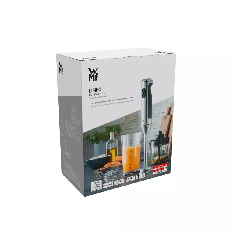 Panardintuvas WMF Lineo 0416350011, 1 l, 700 W, juodas, nerūdijantis plienas