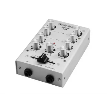 Mikseris Omnitronic 10006881 2 kanalų 20–20000 Hz sidabrinis