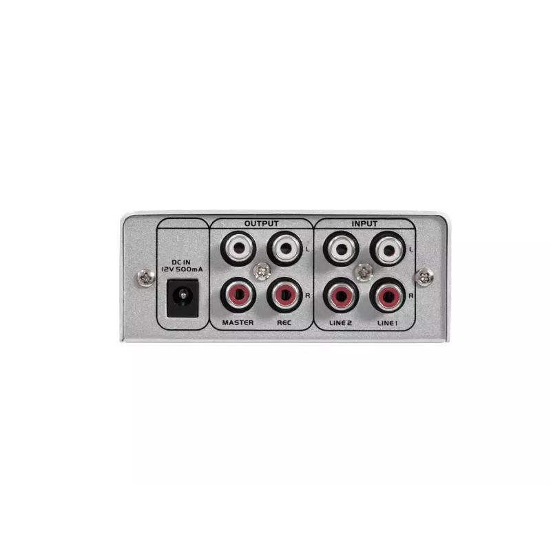 Mikseris Omnitronic 10006881 2 kanalų 20–20000 Hz sidabrinis