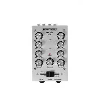 Mikseris Omnitronic 10006881 2 kanalų 20–20000 Hz sidabrinis