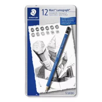 Pieštukai Staedtler Mars Lumograph 100