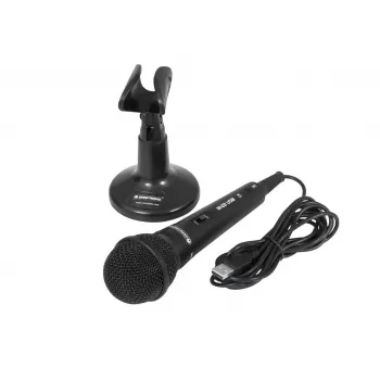 Studijinis mikrofonas Omnitronic 13000419 Juodas