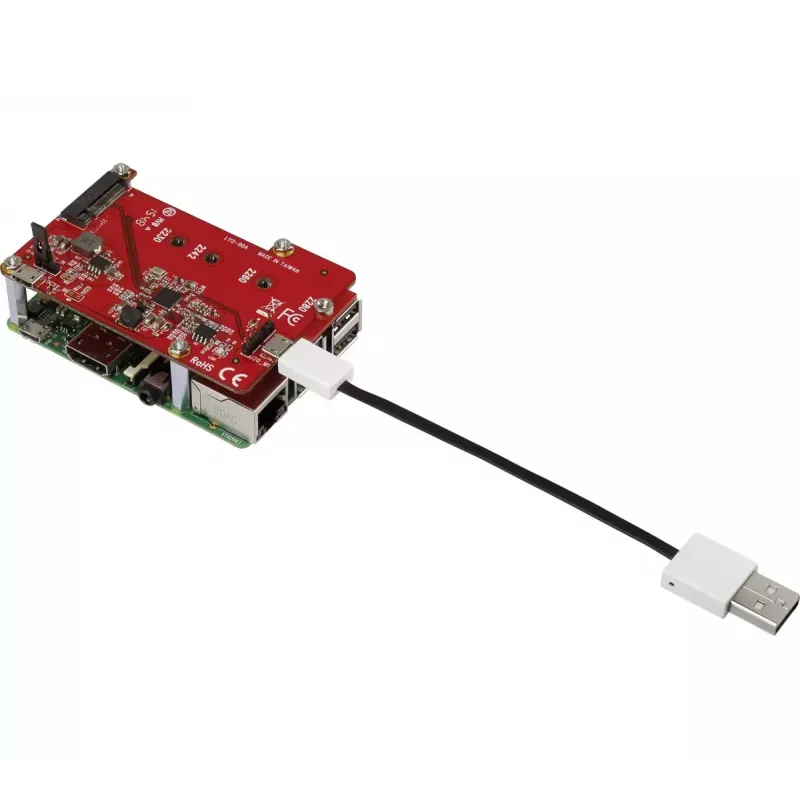 Renkforce M.2 SATA SSD plokštė Raspberry Pi