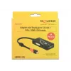 DeLOCK 62855 belaidis adapteris mini DisplayPort į VGA / HDMI / DVI, 0,2 m, juodas