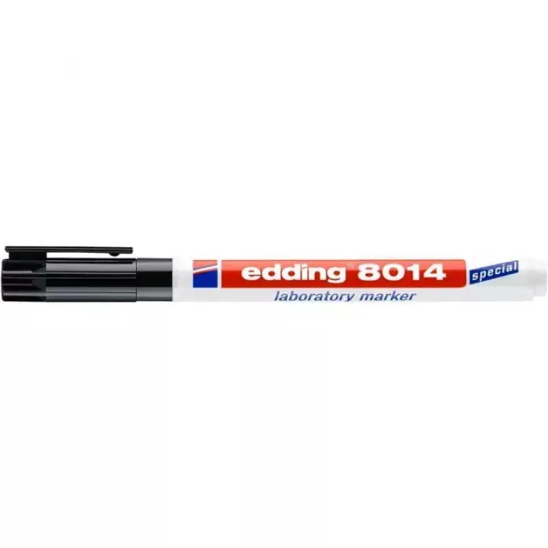 Permanentinis markeris Edding 8014 1 mm smailiu antgaliu juodas 1 vnt.
